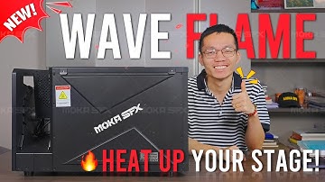 NEW! MOKA SFX DMX Moving Head Flame Machine🔥 | Wave Flamer Full Review