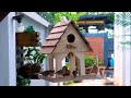 Awesome DIY Wooden Bird Feeder