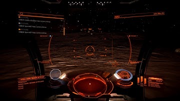 Elite Dangerous - Driving the SRV below the planet surface.
