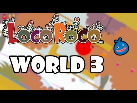 LocoRoco Remastered - World 3 Guide (All Fruits, Pickories and MuiMui)