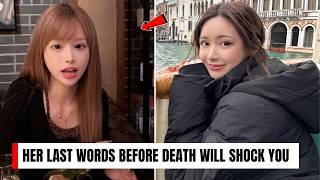 Japanese K pop influencer Mina Chan Last TikTok livestream Before Death