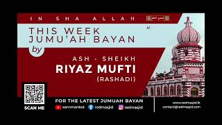 Ash-Shiekh Riyaz Mufthi | Qala Qadr 2022 11 25 | Tamil Jummah Bayan | Sammankot | Redmasjid