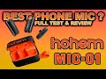 Hohem mic01 the best wireless mic for smartphones