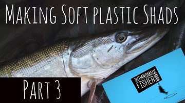 Making soft plastic shad lures part 3 A New Tail