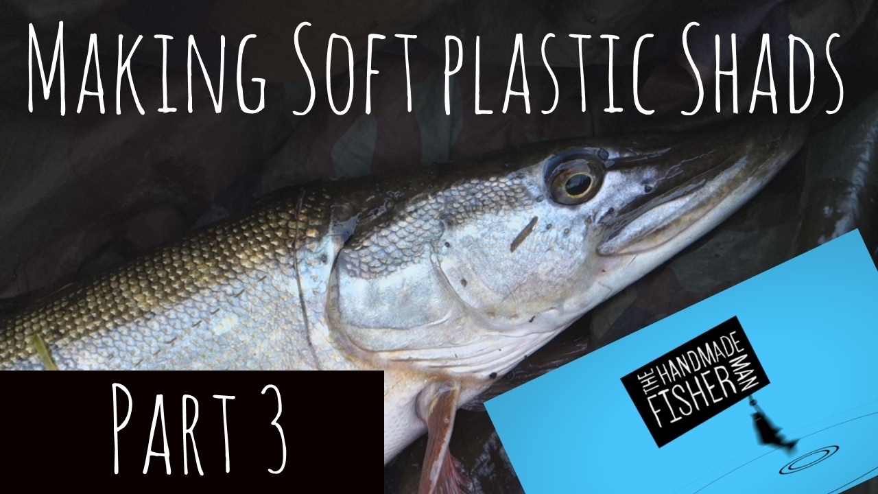 Making soft plastic shad lures part 3 A New Tail 