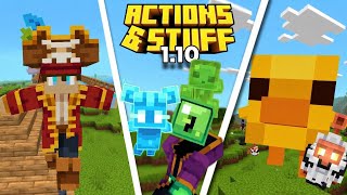 شرح التحديث الجديد من مود Action and Stuff 1.10🔥⬇️