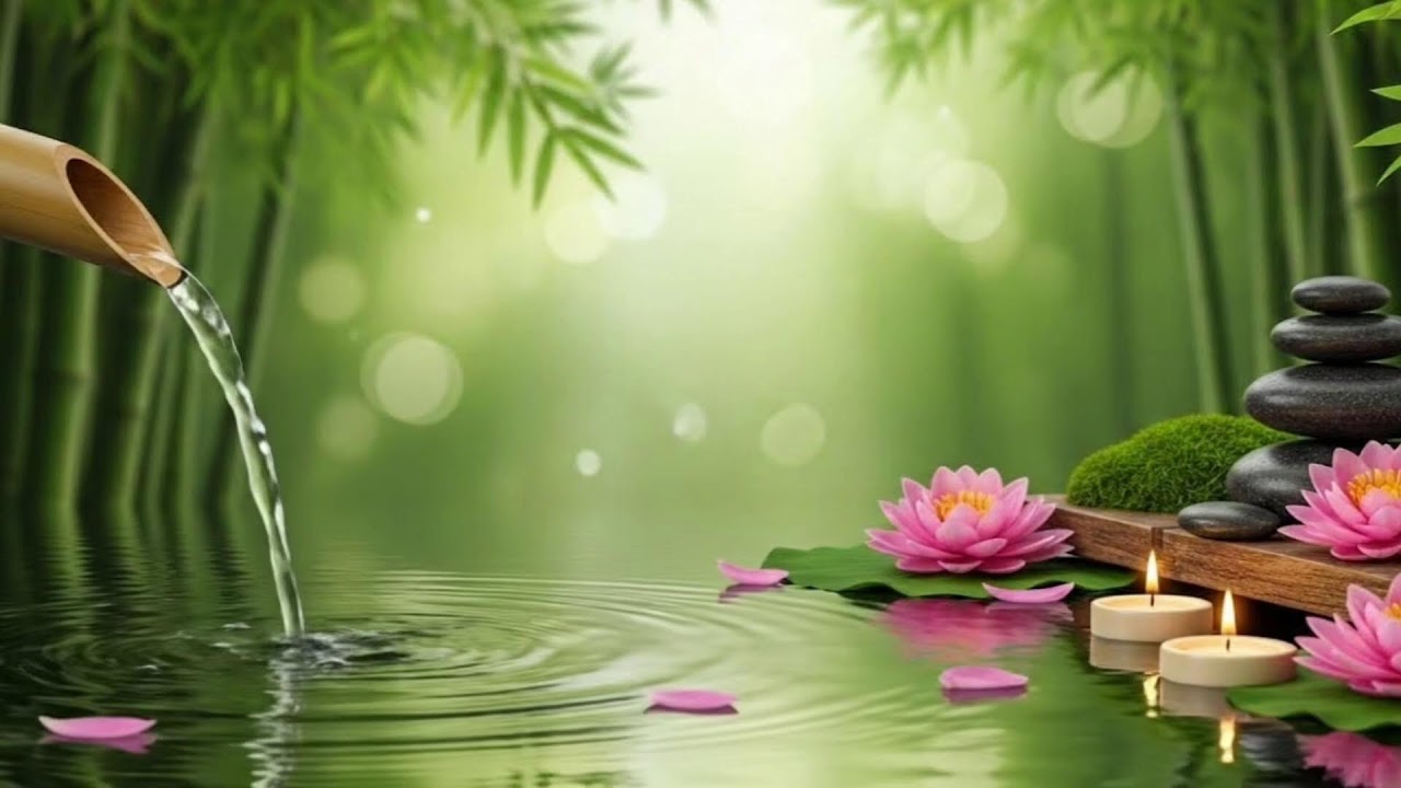 Soothing Relaxation Music & Water Sounds 🌿 Peace of Mind and Anxiety Relief