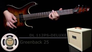 DL 1x12 cabinet :: Creamback vs Greenback vs Rockdriver Jr. comparison