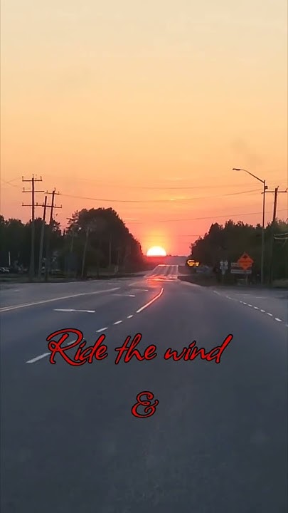 Let's Ride Into The Sunset Together Lyrics LET'S RIDE into the sunset #motorcycle #sunset #rider - YouTube