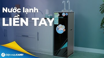Có nước lạnh uống ngay với MÁY LỌC NƯỚC NÓNG LẠNH, không cần chờ đợi lâu