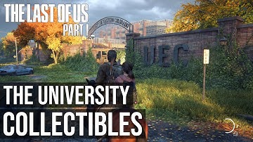 All Collectibles The University - The Last of Us Part 1 Remake PS5