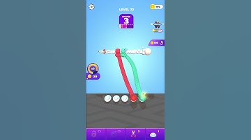 Tangle Master 3D Gameplay - Level 32 - Keep the Tangle Alive!