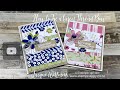 How to Easily Tie a Big Linen Thread Bow!  with Paper Blooms SaleABration Paper and In Bloom Bundle