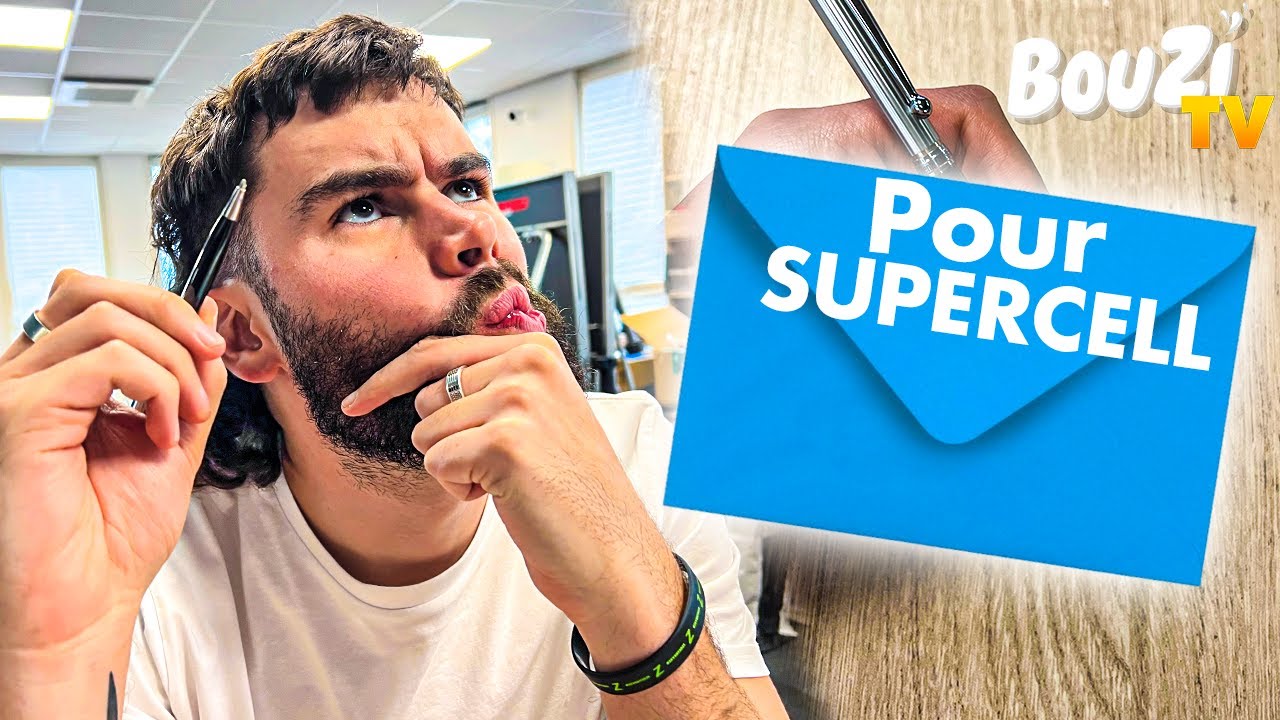 J'ECRIS UNE LETTRE A SUPERCELL...