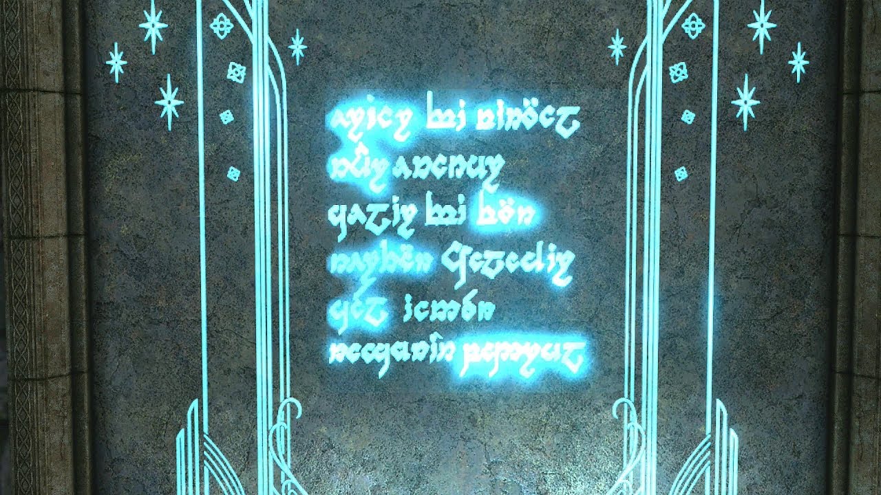 MiddleEarth Shadow of War Walkthrough Part 13 Cirith Ungol Ithildin Door Poem YouTube