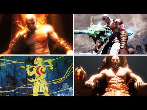 God Of War All Endings 