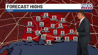 August heat slowly returns as storm chances gradually increase this weekend