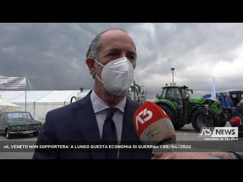 «IL VENETO NON SOPPORTERA’ A LUNGO QUESTA ECONOMIA DI GUERRA»  | 09/04/2022