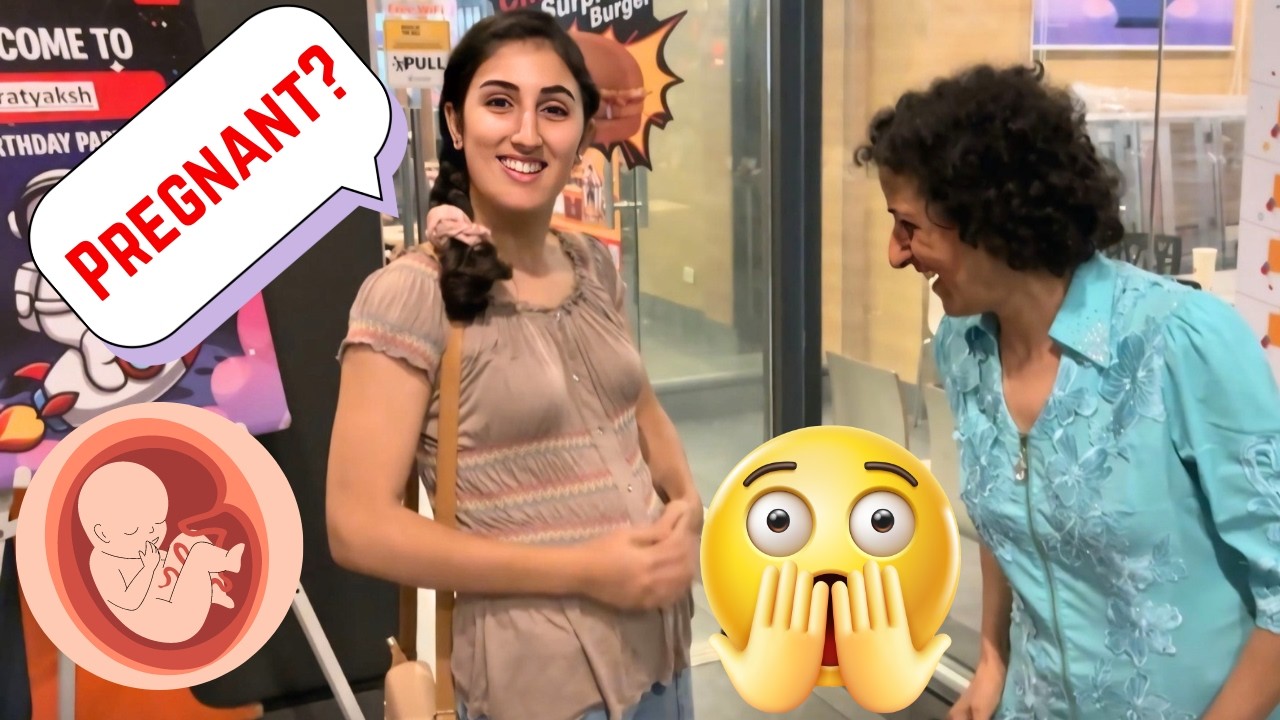 Persian Mom's First Reaction to McDonald's in India | Food Vlog | Indian Persian Couple