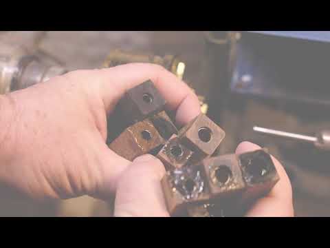 Drilling and trimming pen blanks on the shopsmith
