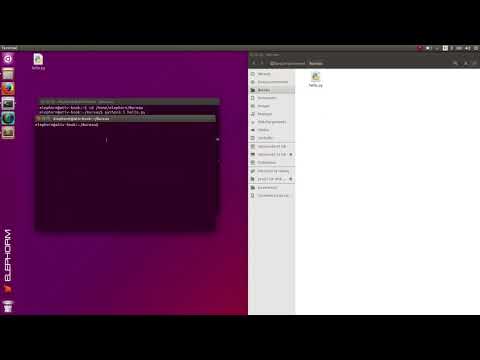 07 Langage de programmation Python  ouvrir le terminal depuis un dossier Linux