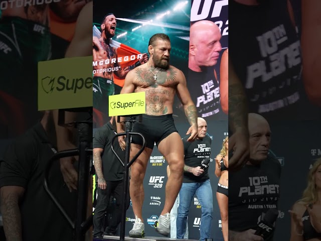 McGregor. Holloway. Tomorrow... #ufc329