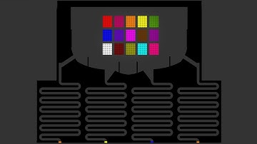 Oddly Satisfying #21 - Marble Run Race ASRM in Algodoo