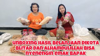 Unboxing Hasil Belanjaan Dikota Blitar Dan Alhamdulillah Bisa Nyenengin Emak Bapak