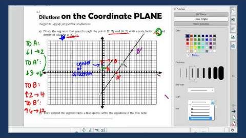 6 7 Day 2 Dilating points on a segment