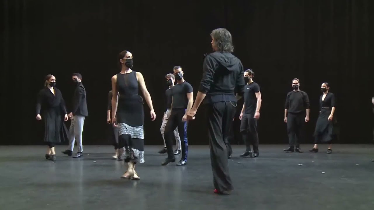TALLER MIGUEL ÁNGEL BERNA. #BNEenMovimientoPerpetuo. Ballet Nacional de España.