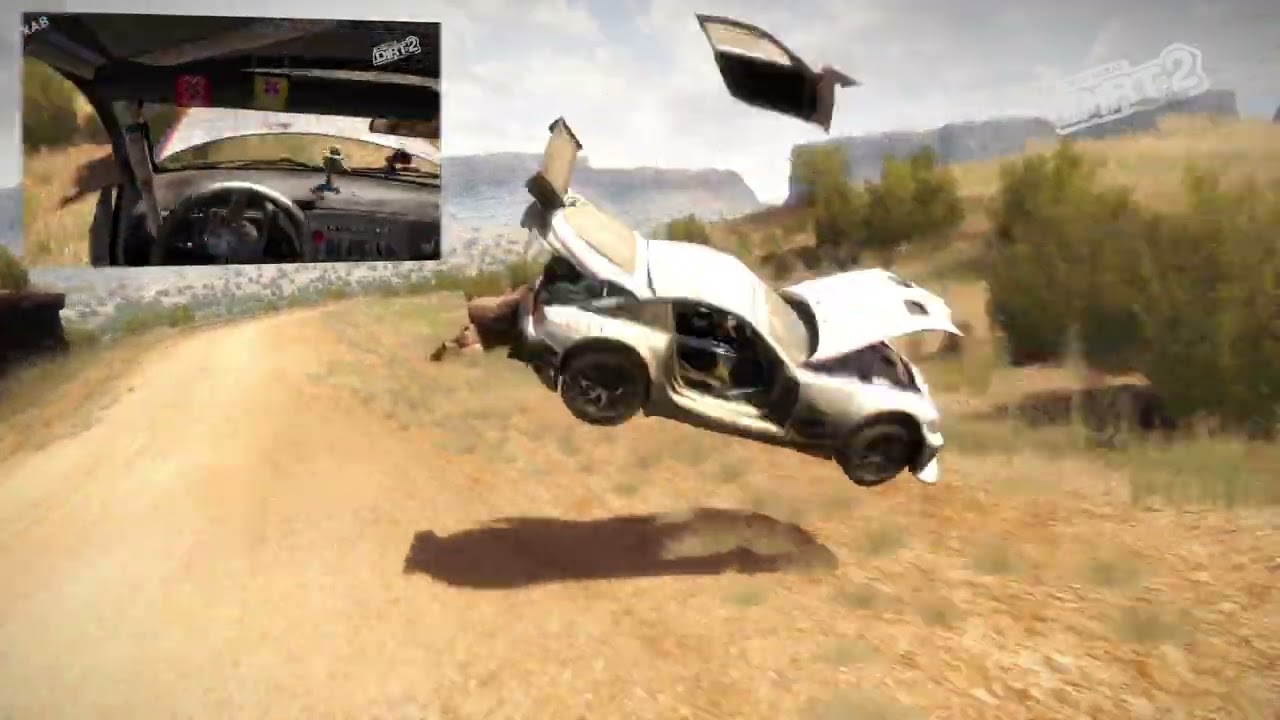 Colin McRae: DiRT 2 || Crashes, Funny Moments Compilation