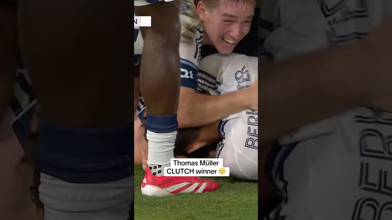 Thomas Müller’s strike wins it late as the Whitecaps come back from down 1-0 👏