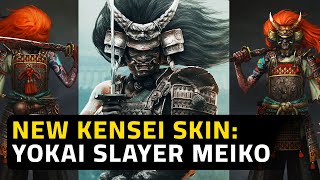 New Kensei Skin: Yokai Slayer Meiko | For Honor Year 6 Season 3: The Demon Dagger