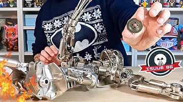 Build The Terminator T-800 Issue 86 -  Affix The Left Arm To The Body (Speed Build)
