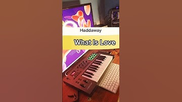 Haddaway - What Is Love - Live Looping ( IMPACT LX25+ STUDIO ONE PRO ) #piano #haddaway #pianomix