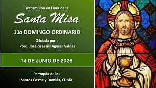 Santa Misa 11o Domingo Ordinario, con el Padre José 9:00 hrs. #misadehoy