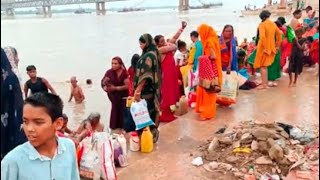 Girl Bath In Open In Ganga In 2024 Ganga Snan