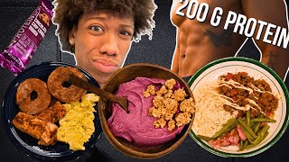 Full Day of Eating for Fat Loss! (200 g protein)