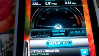 IPad 2 in boostmobile internet speed test!!!