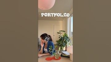 Turning everything 3D for my portfolio 💫🎧 #uxdesign #3danimation