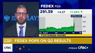 FedEx shares pop on Q2 results