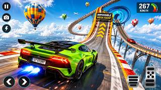 GT Car Stunt 3D Car Driving Games 2026 | Impossible Mega Ramp Challenge | Android Gameplay screenshot 5