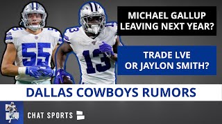 Cowboys Rumors: Trade Jaylon Smith Or Leighton Vander Esch? Michael Gallup Future? CeeDee Lamb WR1?