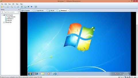 Cara membuat ip dhcp untuk client windows 7 di vmware