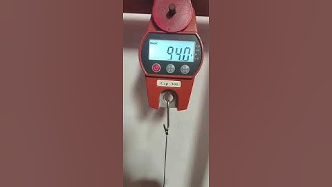 Expertackle 1.2 mm Titanium Tensile Test