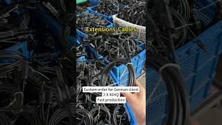 4mm² PV Extensions cable for Germany own factory #Chinesefactory #extension #pv #trade