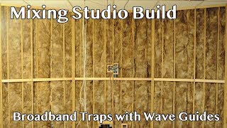 Mixing Studio Build - Broadband Frequency Traps with Wave Guides