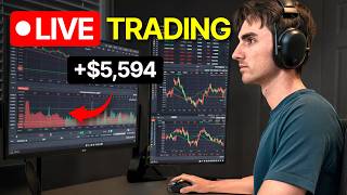 🔴Live Day Trading - Market Is Testing A Critical Level