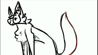 Tail wave - test animation -