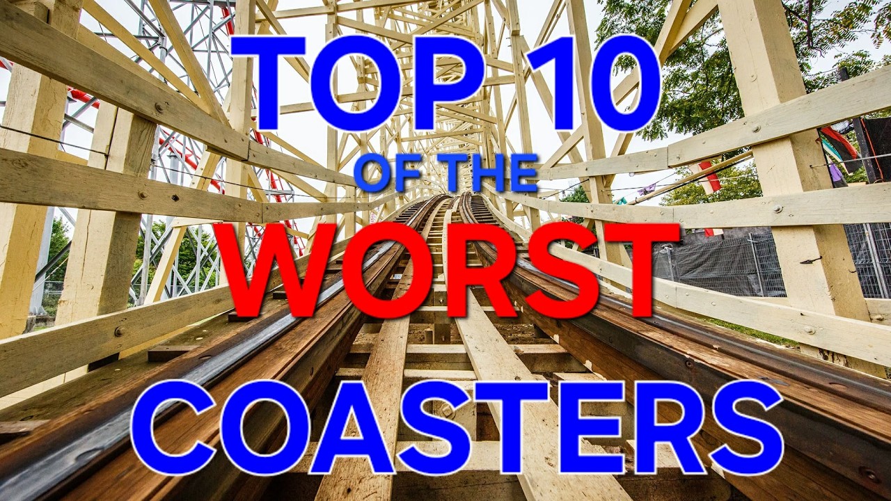 Десять худших американских горок.